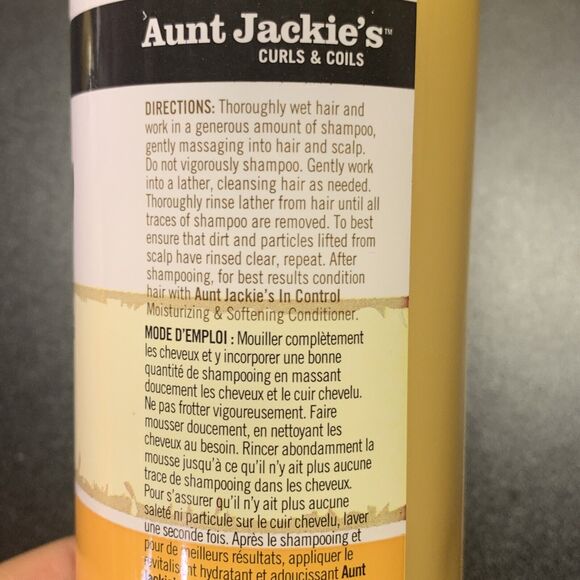 Aunt Jackie's Oh So Clean Moisturizing & Softening Shampoo 12 oz - Picture 10 of 16